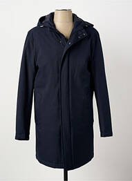 Parka manches longues a capuche bleu ROY ROBSON homme