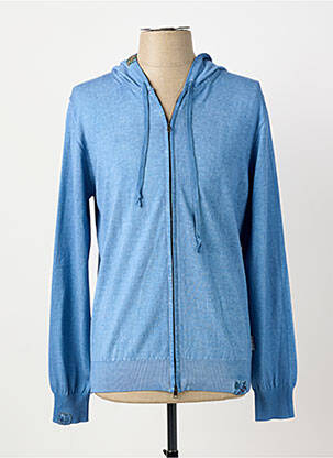 Veste casual manches longues bleu BOB homme