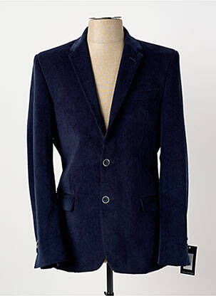 Blazer finition intérieure doublée bleu NINO LORETTI homme
