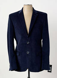 Blazer coupe cintrée bleu NINO LORETTI homme
