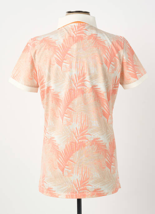Polo coupe cintrée manches courtes orange A FISH NAMED FRED homme
