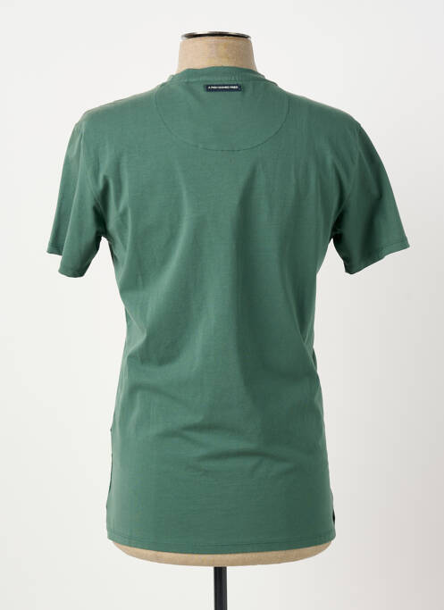 T-shirt coupe cintrée manches courtes vert A FISH NAMED FRED homme