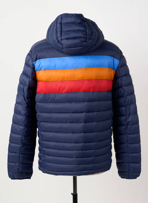 Doudoune manches longues a capuche bleu A FISH NAMED FRED homme