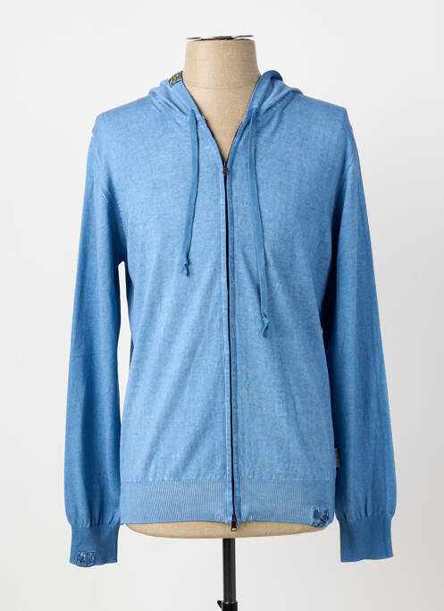 Veste casual manches longues bleu BOB homme