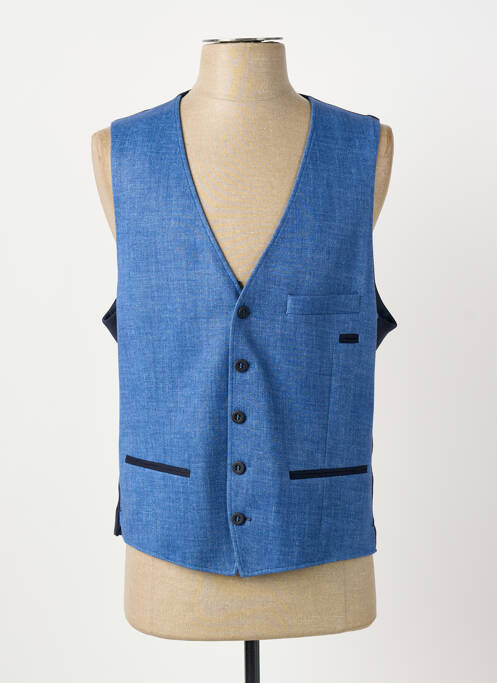 Gilet sans manche coupe cintrée bleu ROY ROBSON homme