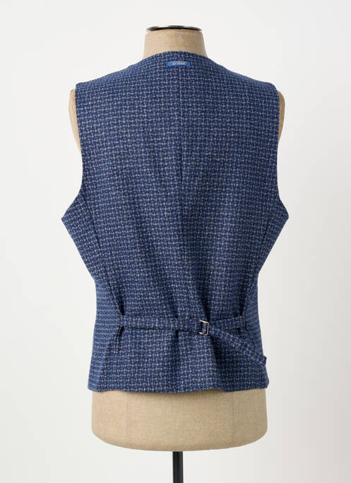 Gilet sans manche coupe cintrée bleu A FISH NAMED FRED homme