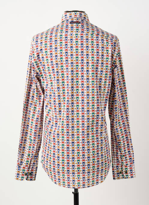 Chemise manches longues blanc A FISH NAMED FRED homme