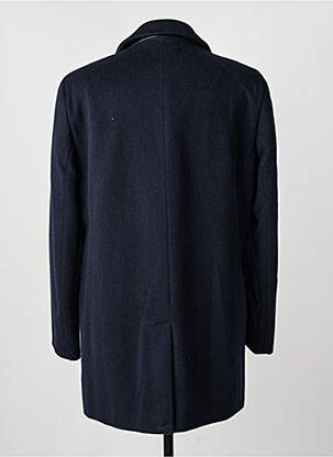 Manteau long manches longues sans capuche bleu ROY ROBSON homme