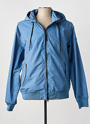 Coupe-vent poches a capuche bleu TANTÄ homme