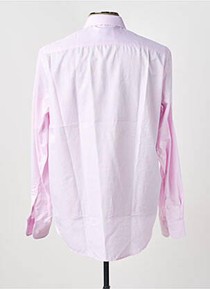 Chemise manches longues poignets boutonnés rose DARIO BELTRAN homme