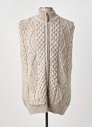 Veste casual beige ARAN CRAFTS homme