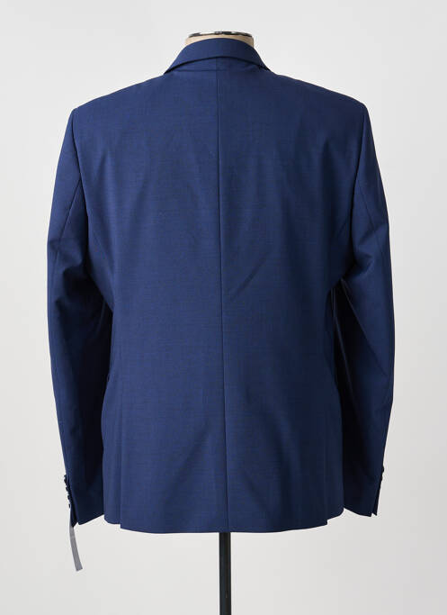 Veste chic finition intérieure doublure satiné bleu DIGEL homme