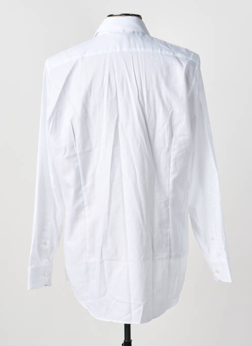 Chemise manches longues poignets boutonnés blanc ROY ROBSON homme