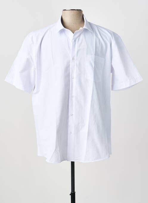 Chemise manches courtes blanc CAPTEN homme