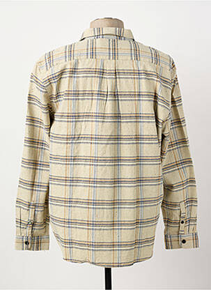 Chemise manches longues coupe droite beige DSTREZZED homme