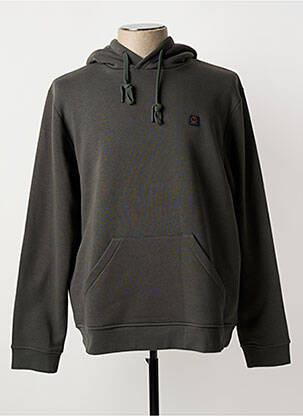 Sweat-shirt à capuche manches longues manches longues vert DSTREZZED homme