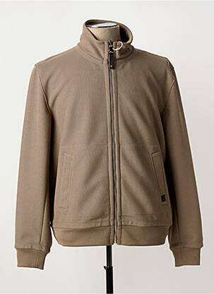 Veste casual coupe droite marron DIGEL homme