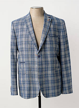 Blazer finition intérieure doublée bleu A FISH NAMED FRED homme
