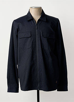Veste casual coupe droite bleu DSTREZZED homme