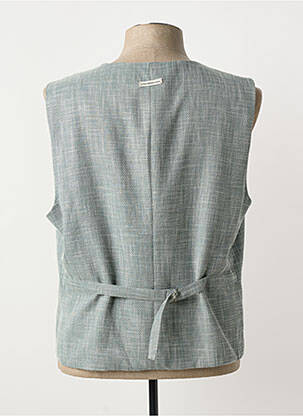 Gilet sans manche coupe cintrée vert A FISH NAMED FRED homme