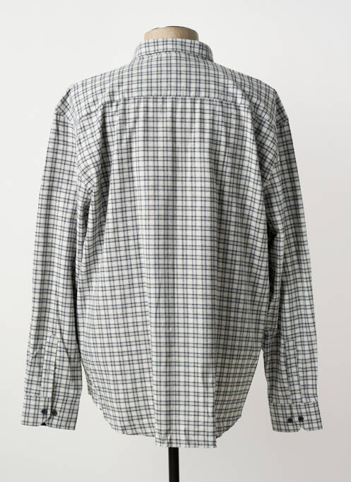 Chemise manches longues coupe droite gris CAP 10 TEN homme