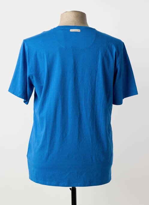 T-shirt coupe cintrée manches courtes bleu A FISH NAMED FRED homme