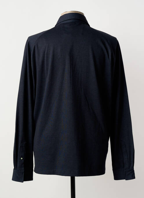Veste casual coupe droite bleu DSTREZZED homme