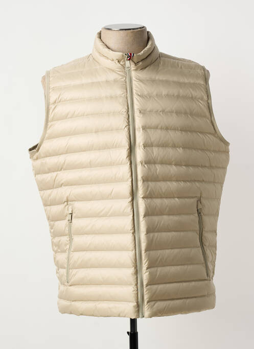 Doudoune poches sans capuche beige RESET homme