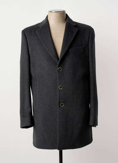Manteau long coupe droite sans capuche gris NINO LORETTI homme