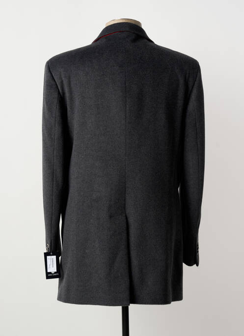 Manteau long coupe droite sans capuche gris NINO LORETTI homme