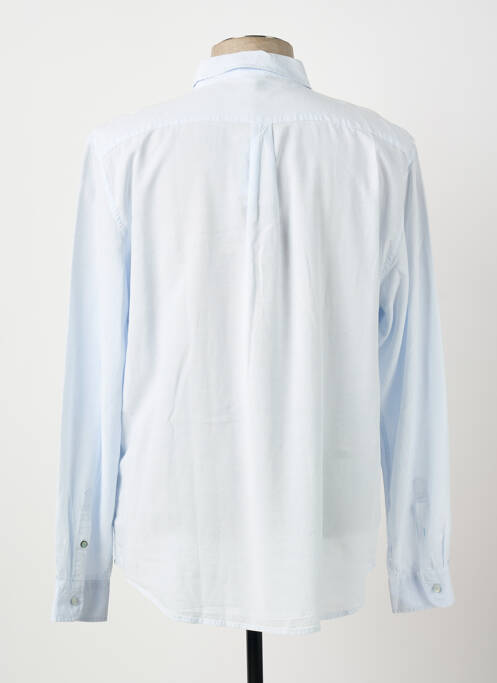 Chemise manches longues bleu DSTREZZED homme