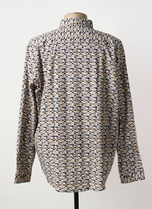 Chemise manches longues noir CAPTEN homme