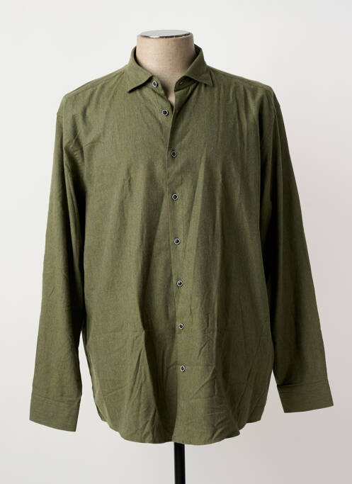 Chemise manches longues vert ROY ROBSON homme