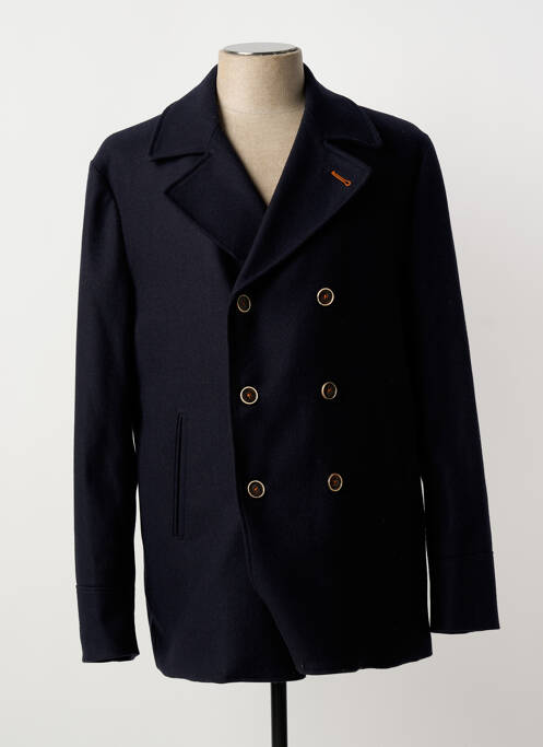 Manteau long bleu MONSIEUR HECTOR homme