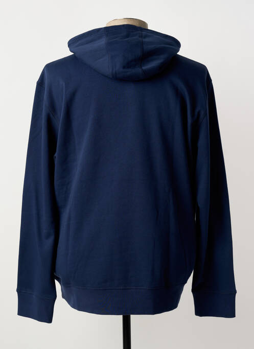 Sweat-shirt à capuche bleu SERGE BLANCO homme