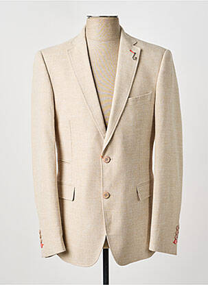 Blazer finition intérieure doublée beige A FISH NAMED FRED homme