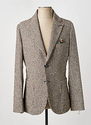 Blazer finition intérieure doublée marron BOB homme