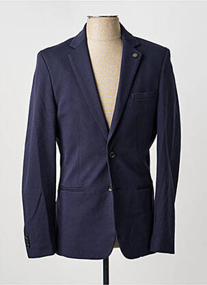 Blazer coupe cintrée bleu DSTREZZED homme