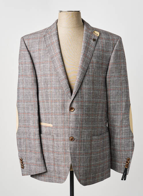 Blazer finition intérieure doublée gris ROY ROBSON homme