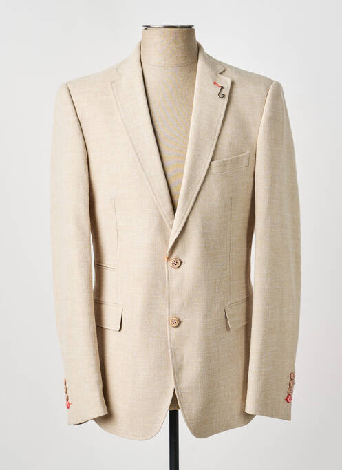Blazer finition intérieure doublée beige A FISH NAMED FRED homme