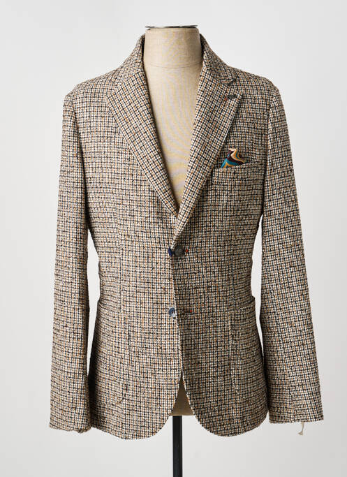 Blazer finition intérieure doublée marron BOB homme