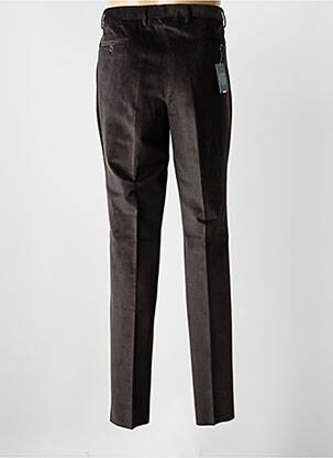 Pantalon droit stretch taille normale marron VELCOREX homme
