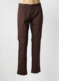 Pantalon chino stretch taille normale marron ROY ROBSON homme