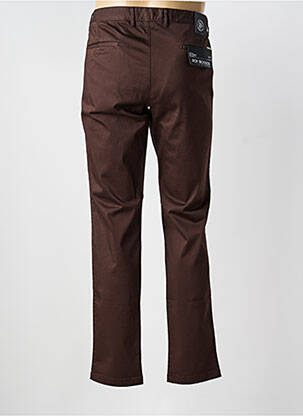 Pantalon chino stretch taille normale marron ROY ROBSON homme