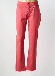 Pantalon chino stretch taille normale rouge DSTREZZED homme