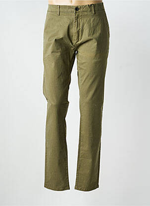 Pantalon chino stretch taille normale vert DSTREZZED homme