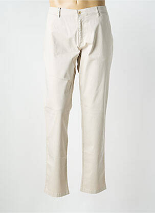 Pantalon chino stretch taille normale beige ROY ROBSON homme