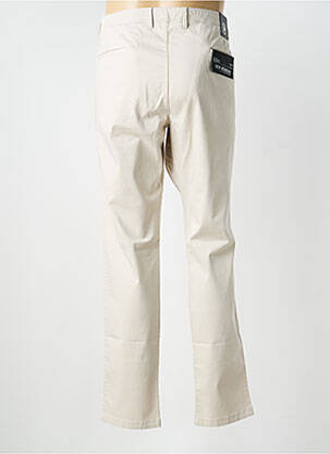 Pantalon chino stretch taille normale beige ROY ROBSON homme