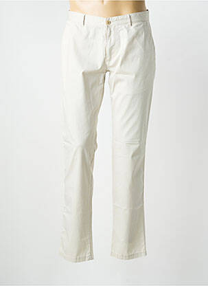 Pantalon chino stretch taille normale beige ROY ROBSON homme
