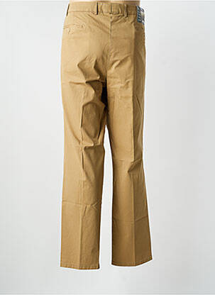 Pantalon chino stretch taille normale marron MEYER homme